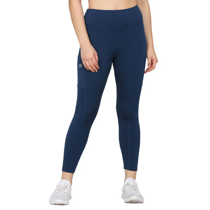 Solid Dark Blue Legging