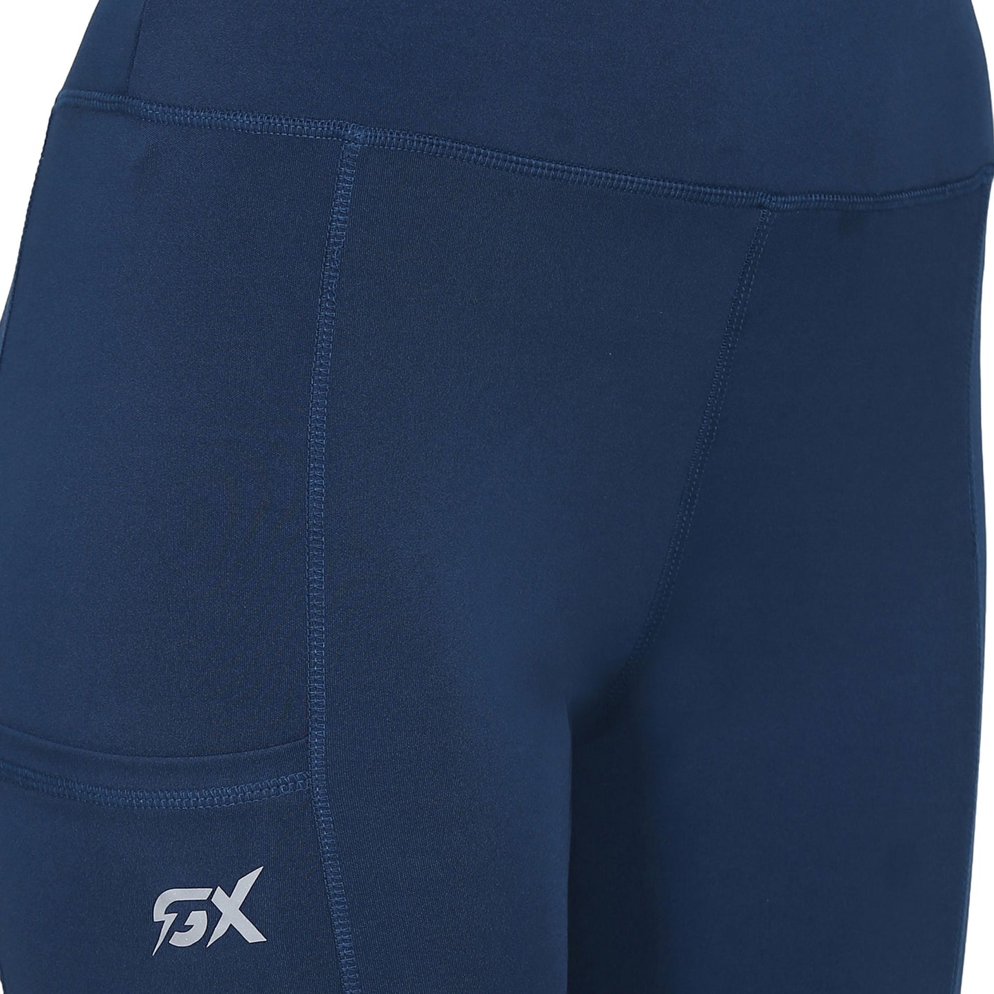 Solid Dark Blue Legging