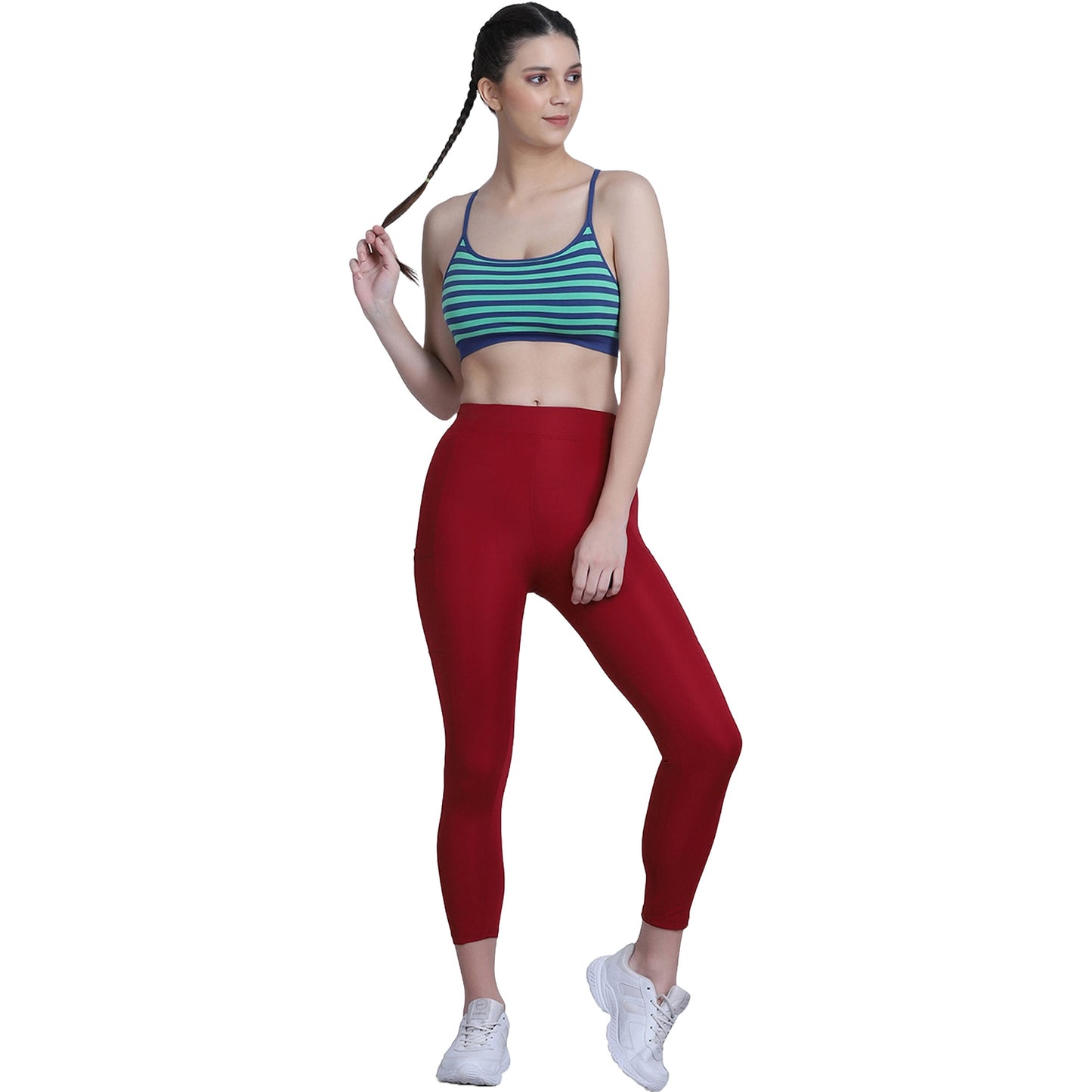 Solid Maroon Legging