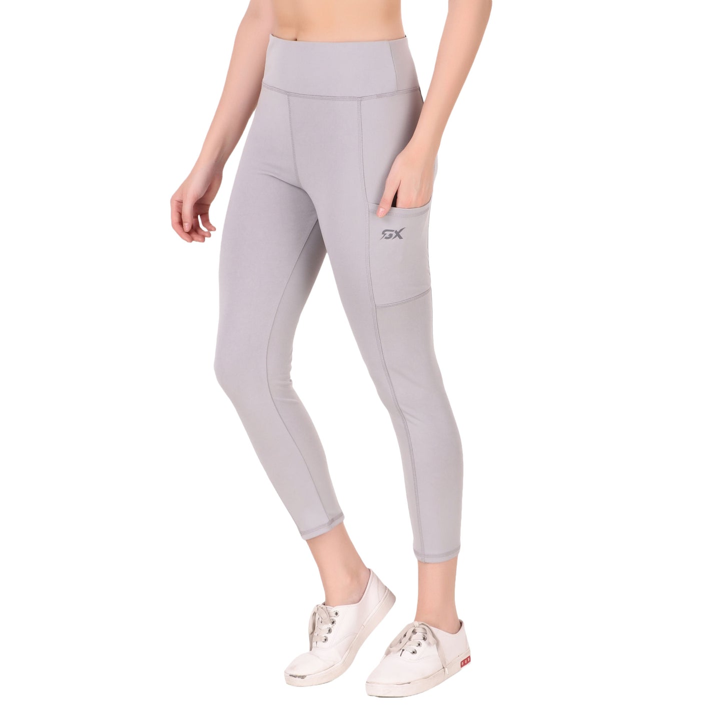 Solid Light Grey Legging