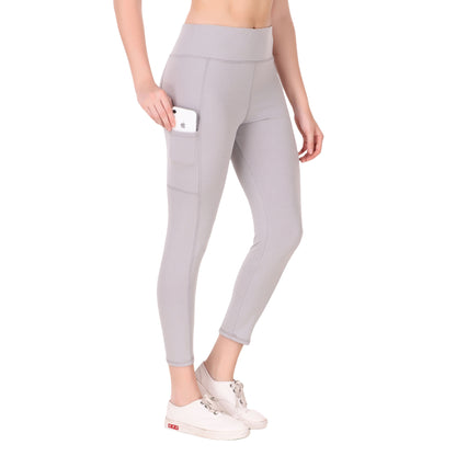 Solid Light Grey Legging